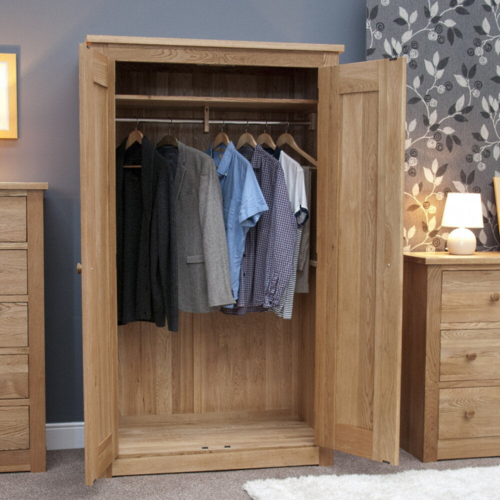 pentland oak all hanging wardrobe