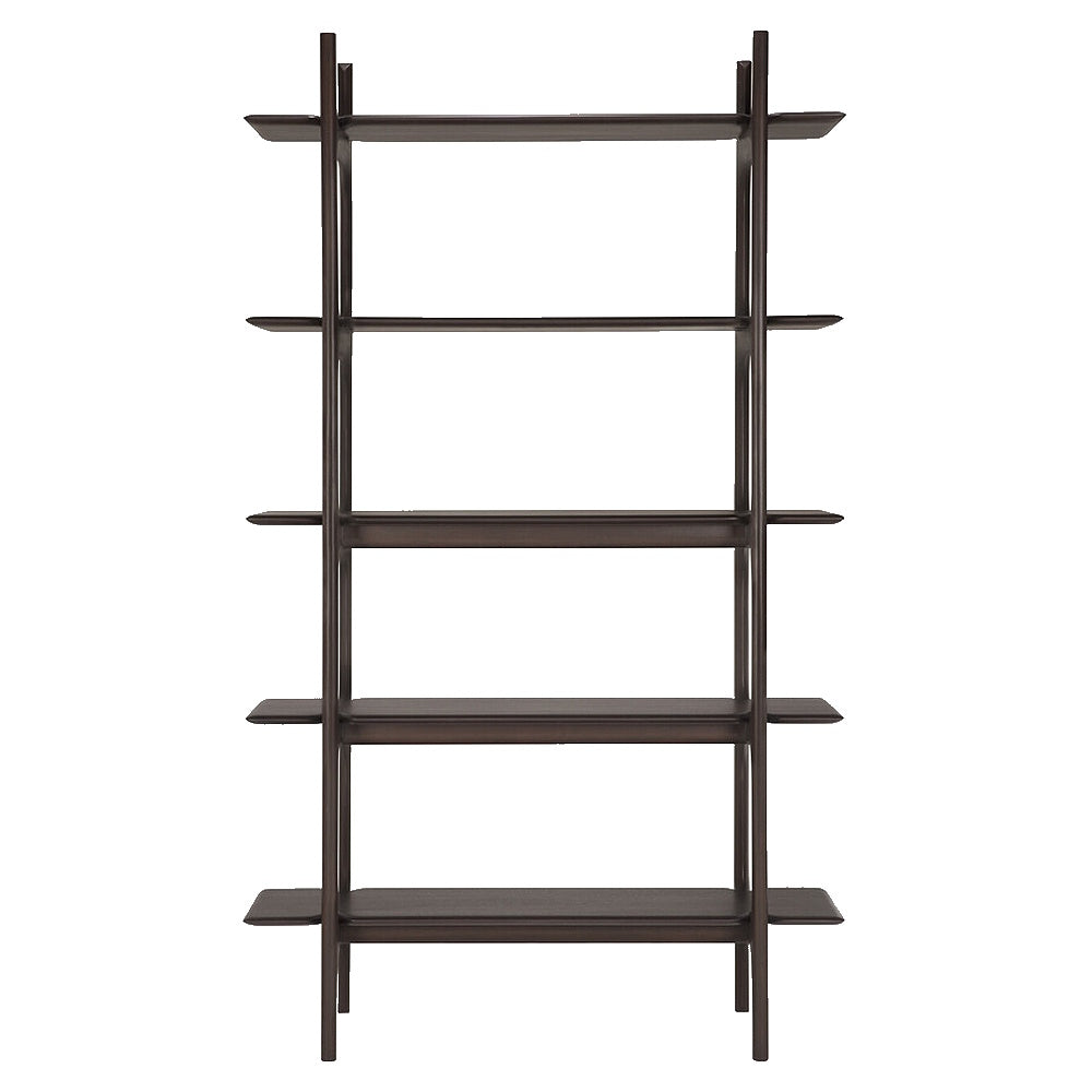 ethnicraft pi rack mahogany dark brown