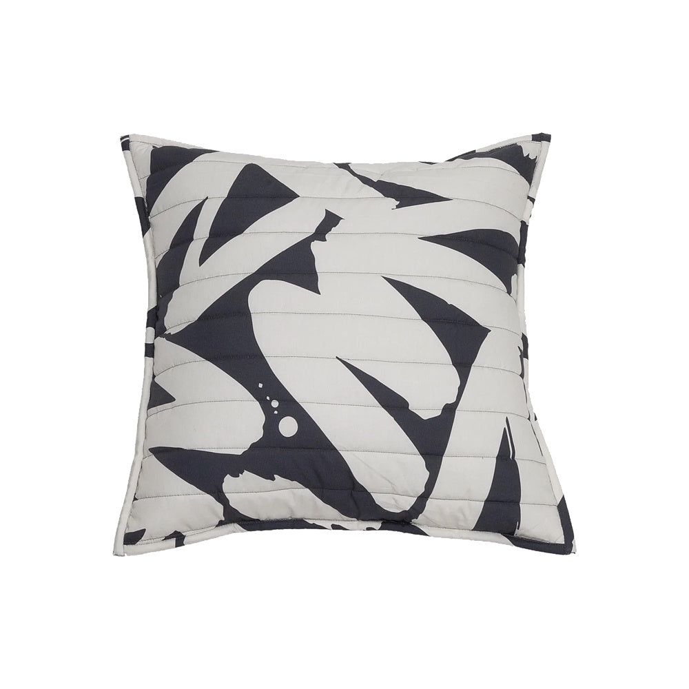 irregular sleep pattern quilted cushion cover mono