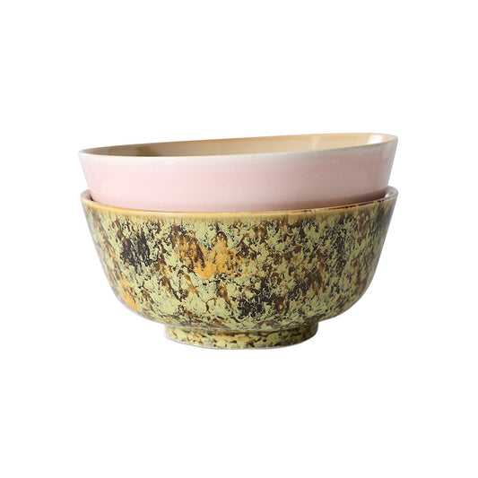 hk living 70s ceramic ramen bowls