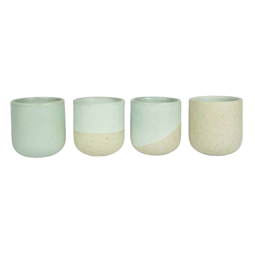 originalhome reclay coffee mugs set of 4 mint