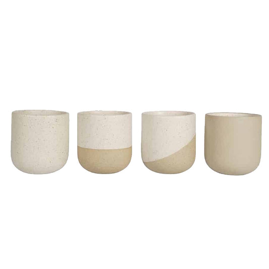 originalhome reclay coffee mugs set of 4 white