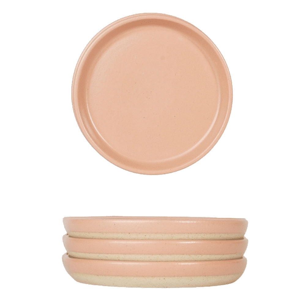 originalhome reclay pastry plates set of 4 peach
