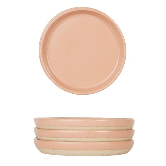 originalhome reclay pastry plates set of 4 peach