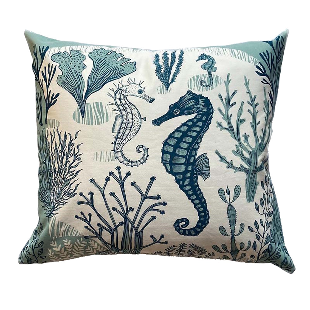 seahorse cushion