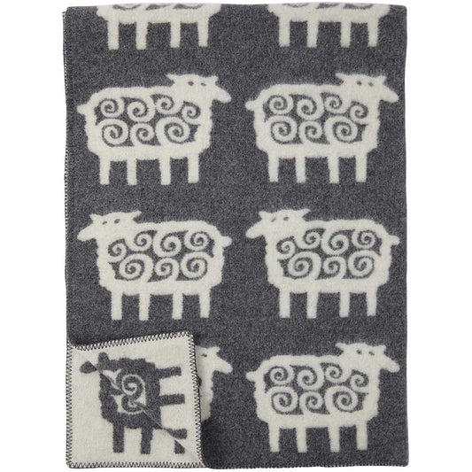 klippan sheep blanket lambswool