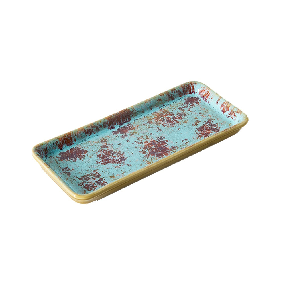 hk living small dish patina