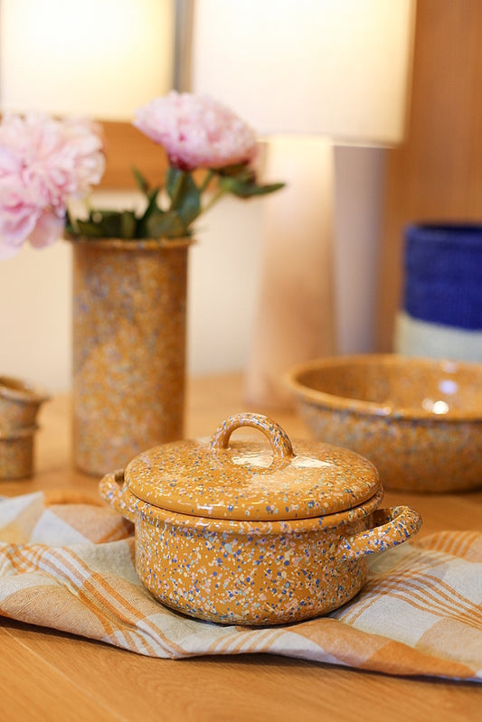 studio one x kapka small pot enameled steel