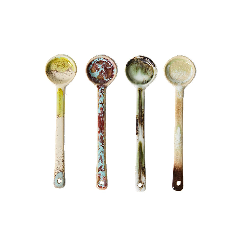 hk living spoons set of 4 blend