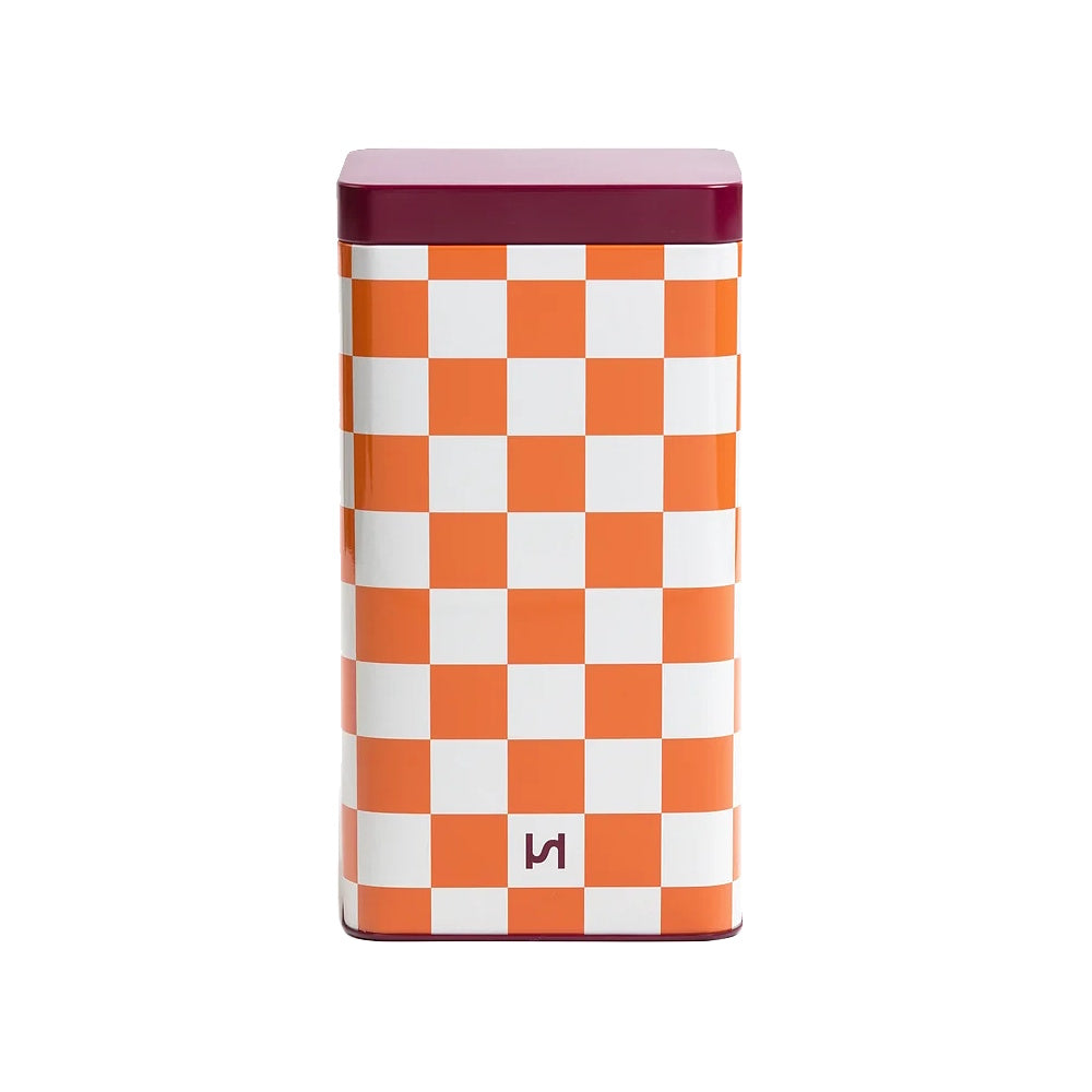 Airtight Storage Tin - Orange