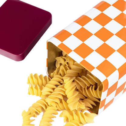 Airtight Storage Tin - Orange