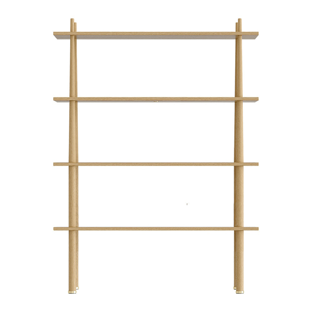 stories oak shelving