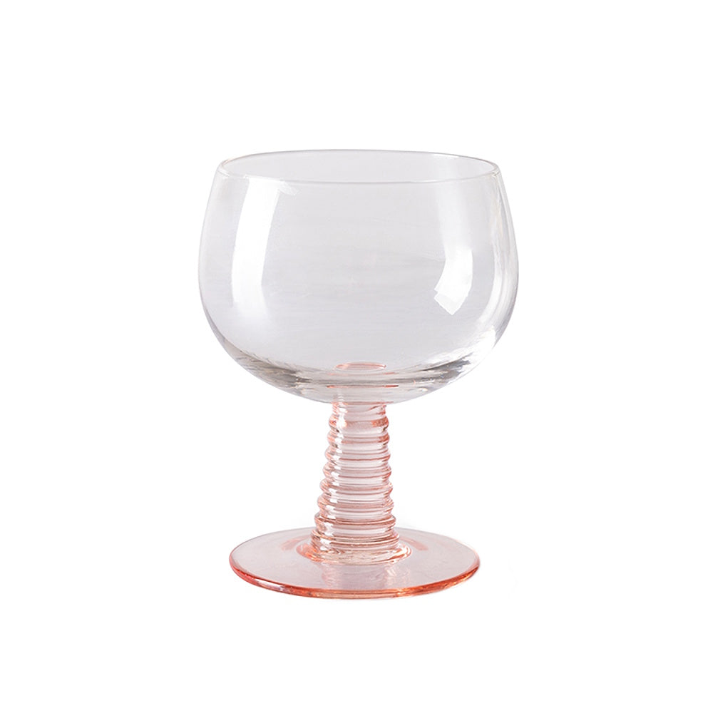 hk living low wine glass nude