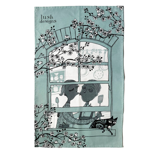 lush designs tea towel kitchen clinch