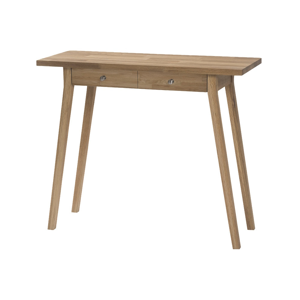 tenby console table natural drawers