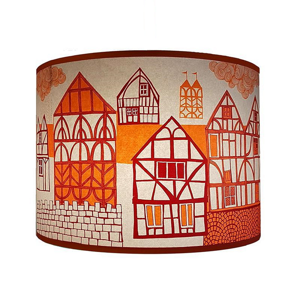 tudor village lamp shade