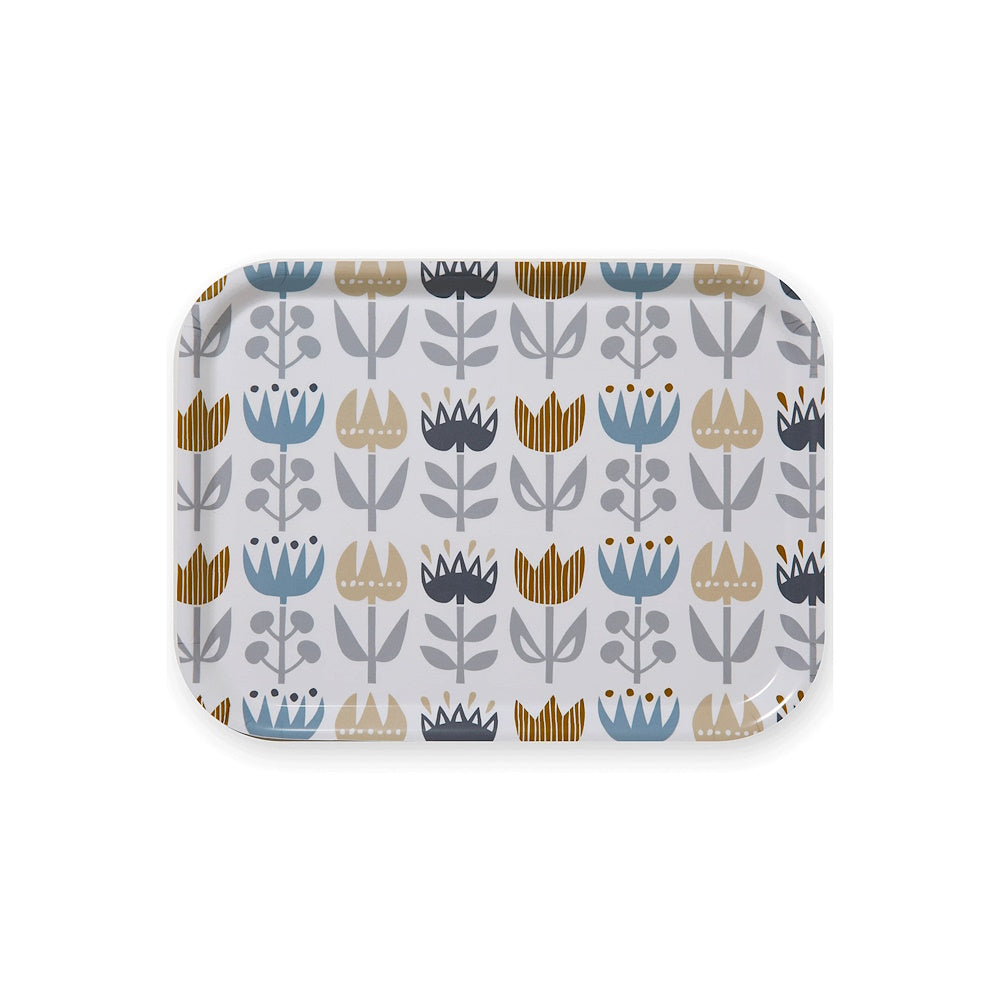 small tray tulip blue