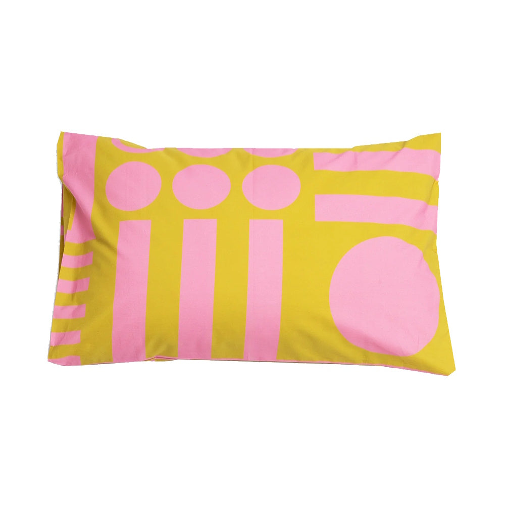 irregular sleep pattern organic cotton pillowcase