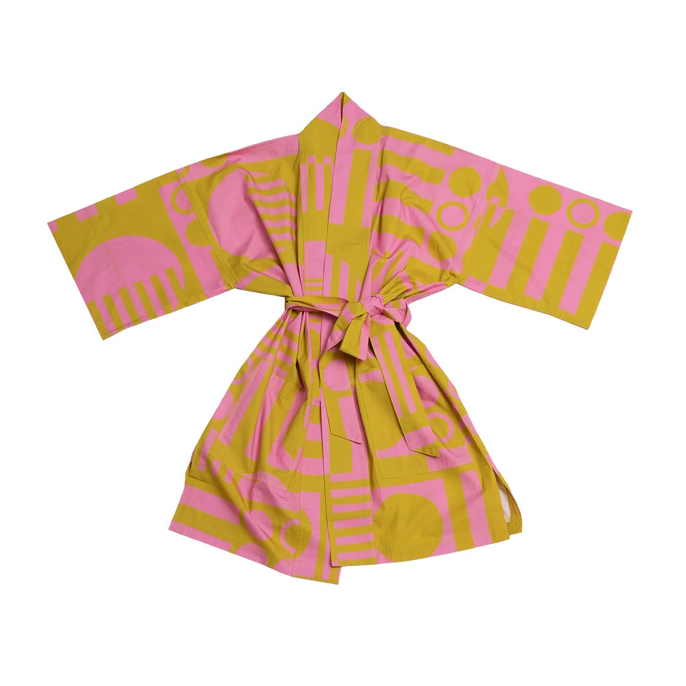 irregular sleep pattern organic cotton robe