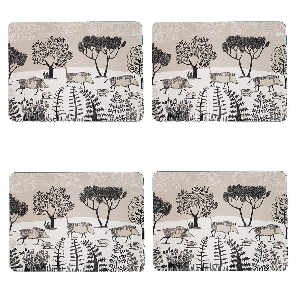 Lush Designs Set of Four Placemats