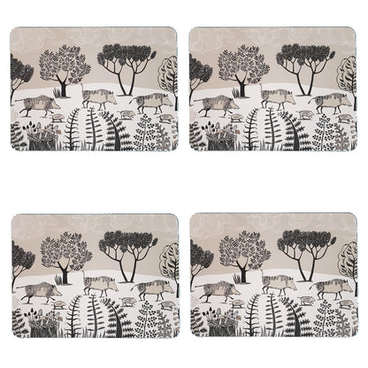 Lush Designs Set of Four Placemats